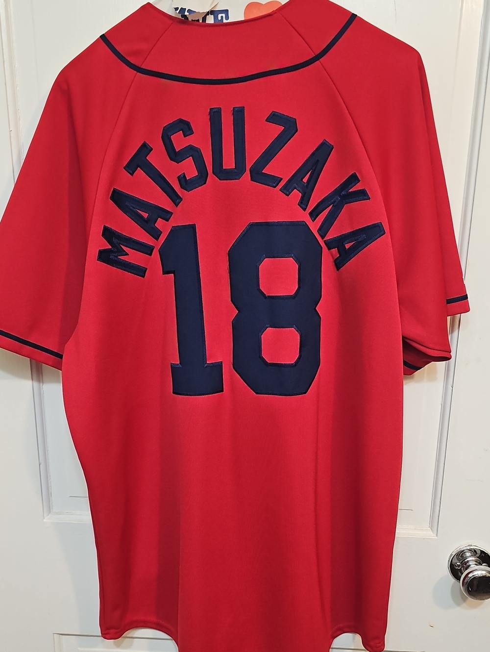 Red Sox Number 18 Baseball Jersey - MATSUZAKA
